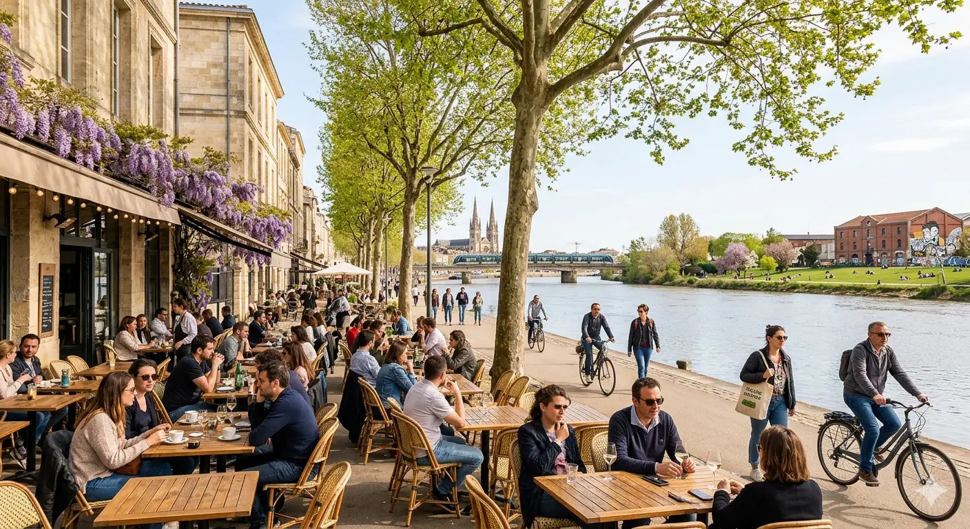 Burdeos en primavera: parques, paseos y terrazas para una escapada inolvidable